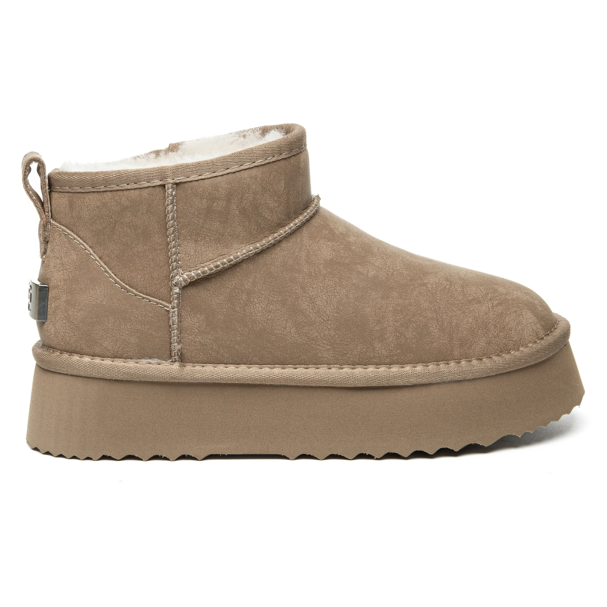 Ultra Mini Coated Suede Platform UGG Boots - Image 6