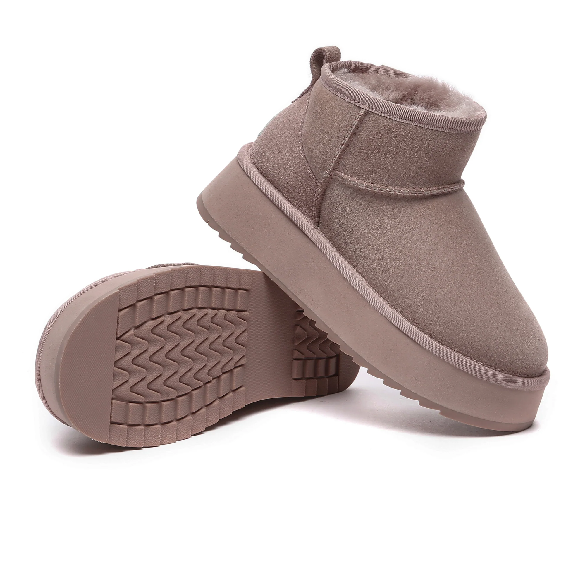 Ultra Mini Platform Sheepskin Winter Boots - Image 20