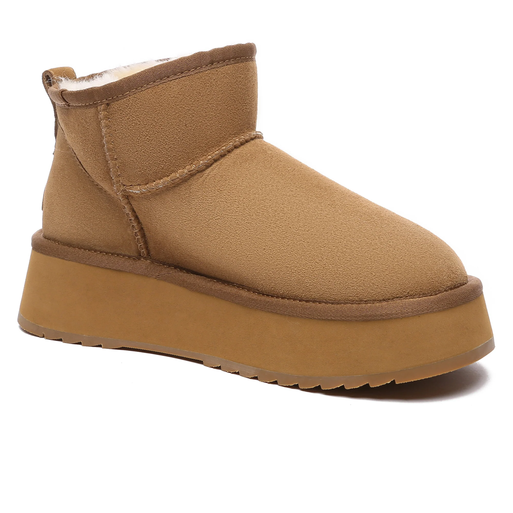 Ultra Mini Platform Sheepskin Winter Boots - Image 3