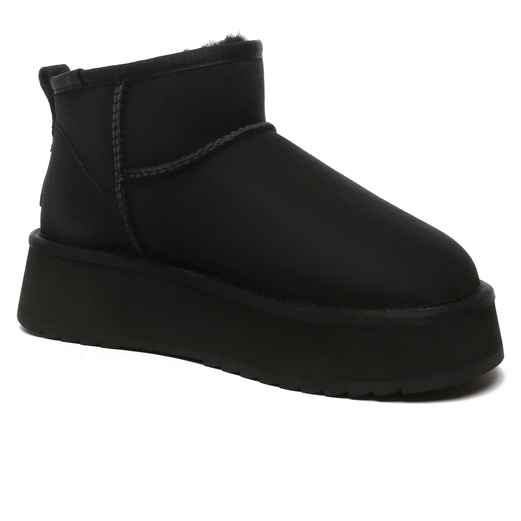 Ultra Mini Platform Sheepskin Winter Boots - Image 8