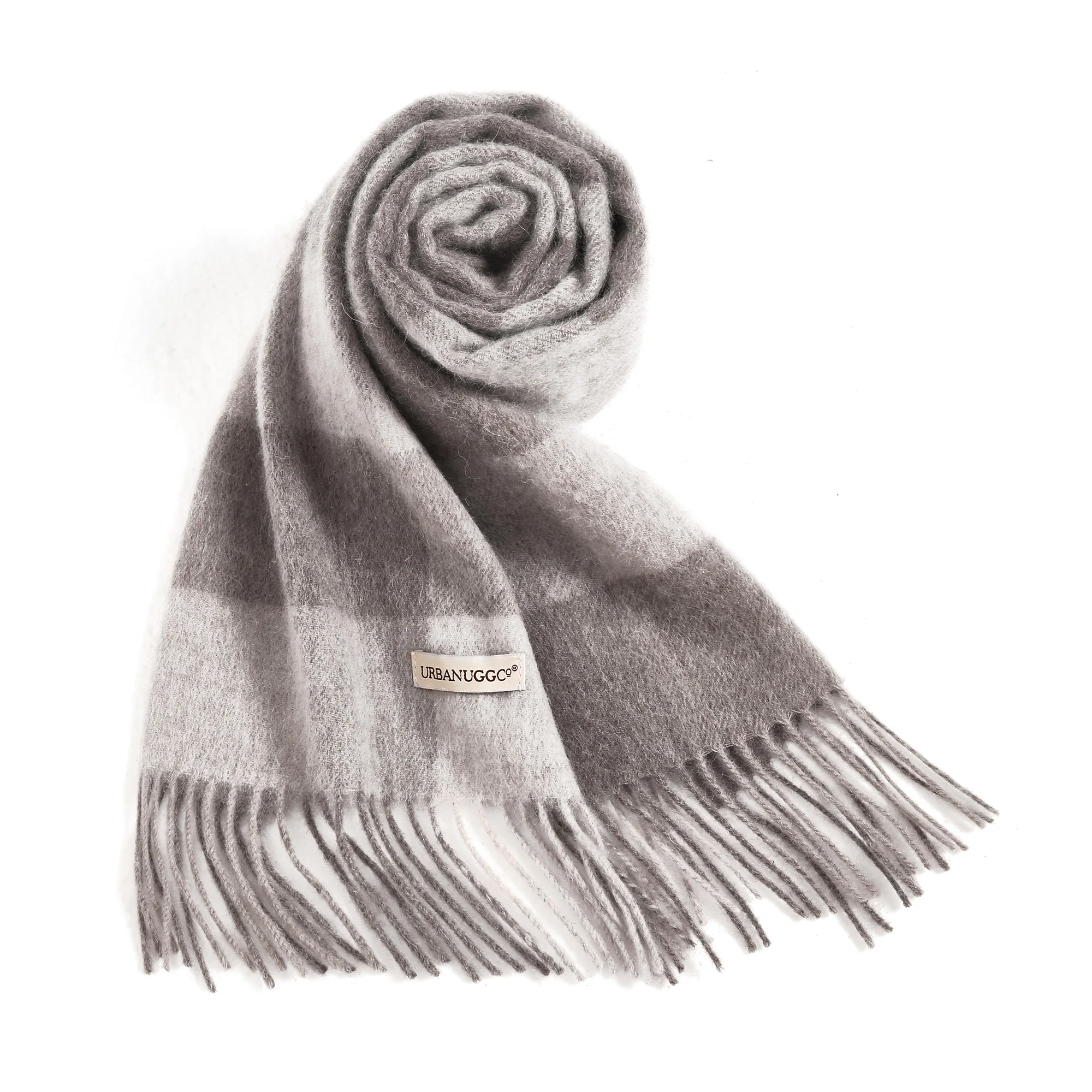 Urban UGG Tartan Pure Wool Scarf - Image 15
