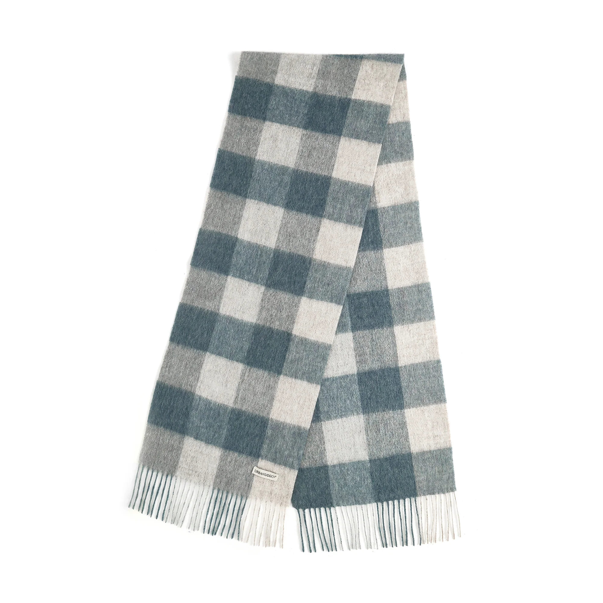 Urban UGG Tartan Pure Wool Scarf - Image 3