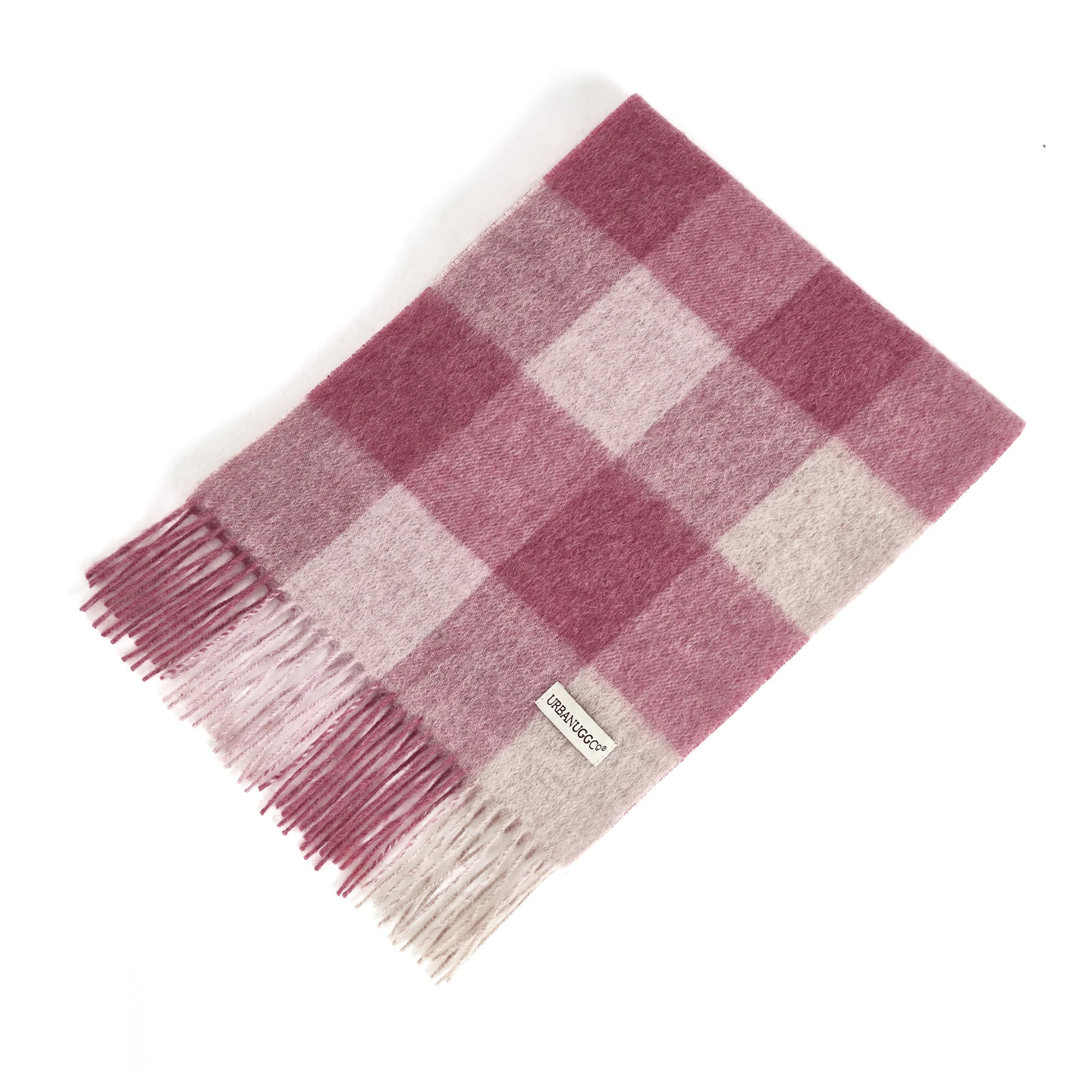 Urban UGG Tartan Pure Wool Scarf - Image 5