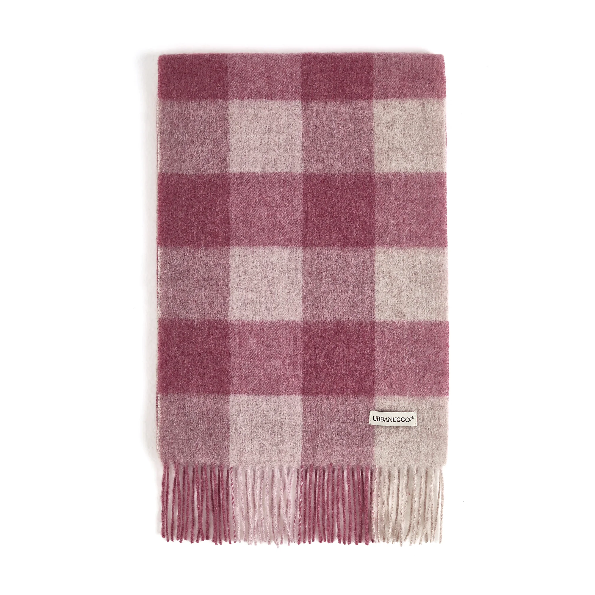 Urban UGG Tartan Pure Wool Scarf - Image 6
