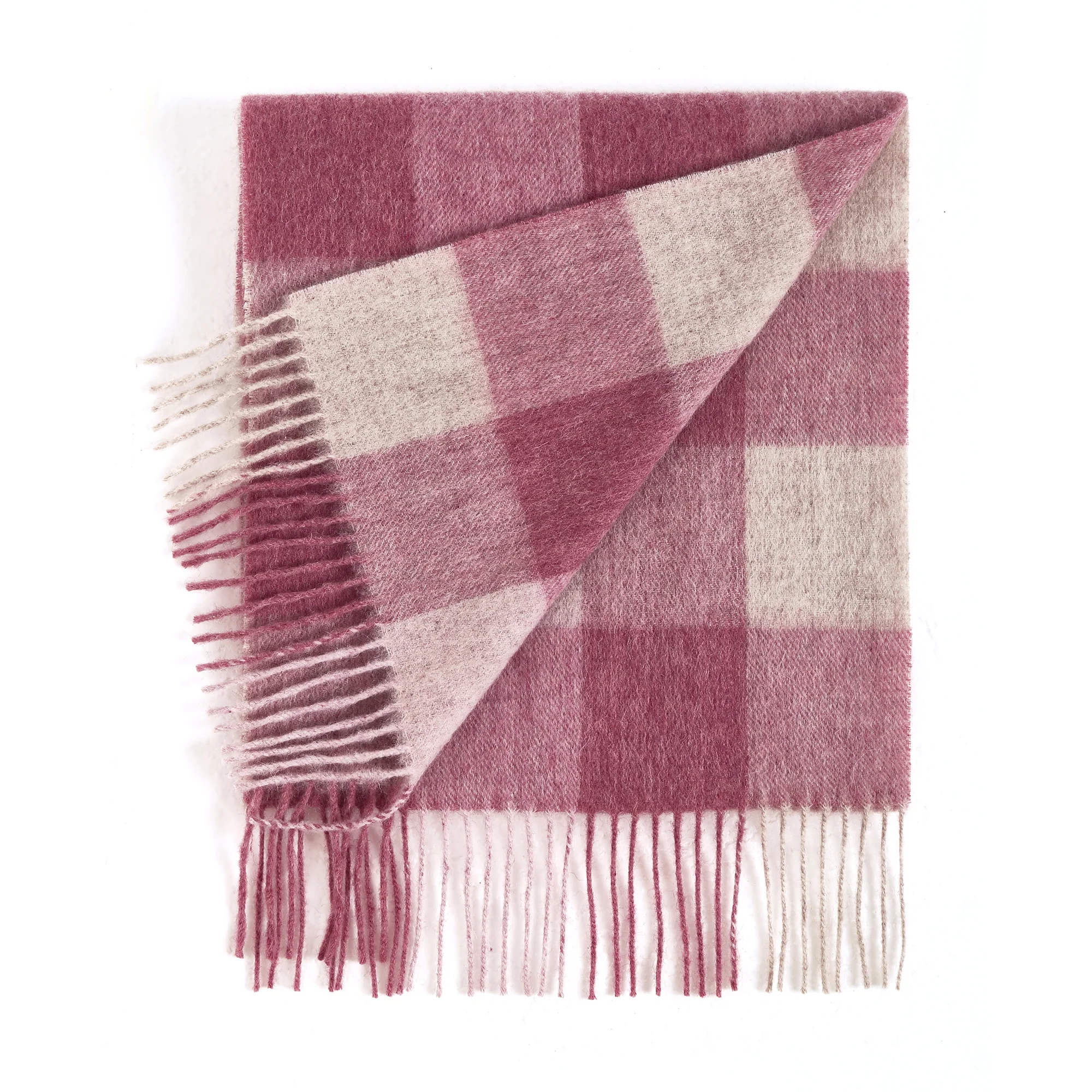 Urban UGG Tartan Pure Wool Scarf - Image 8