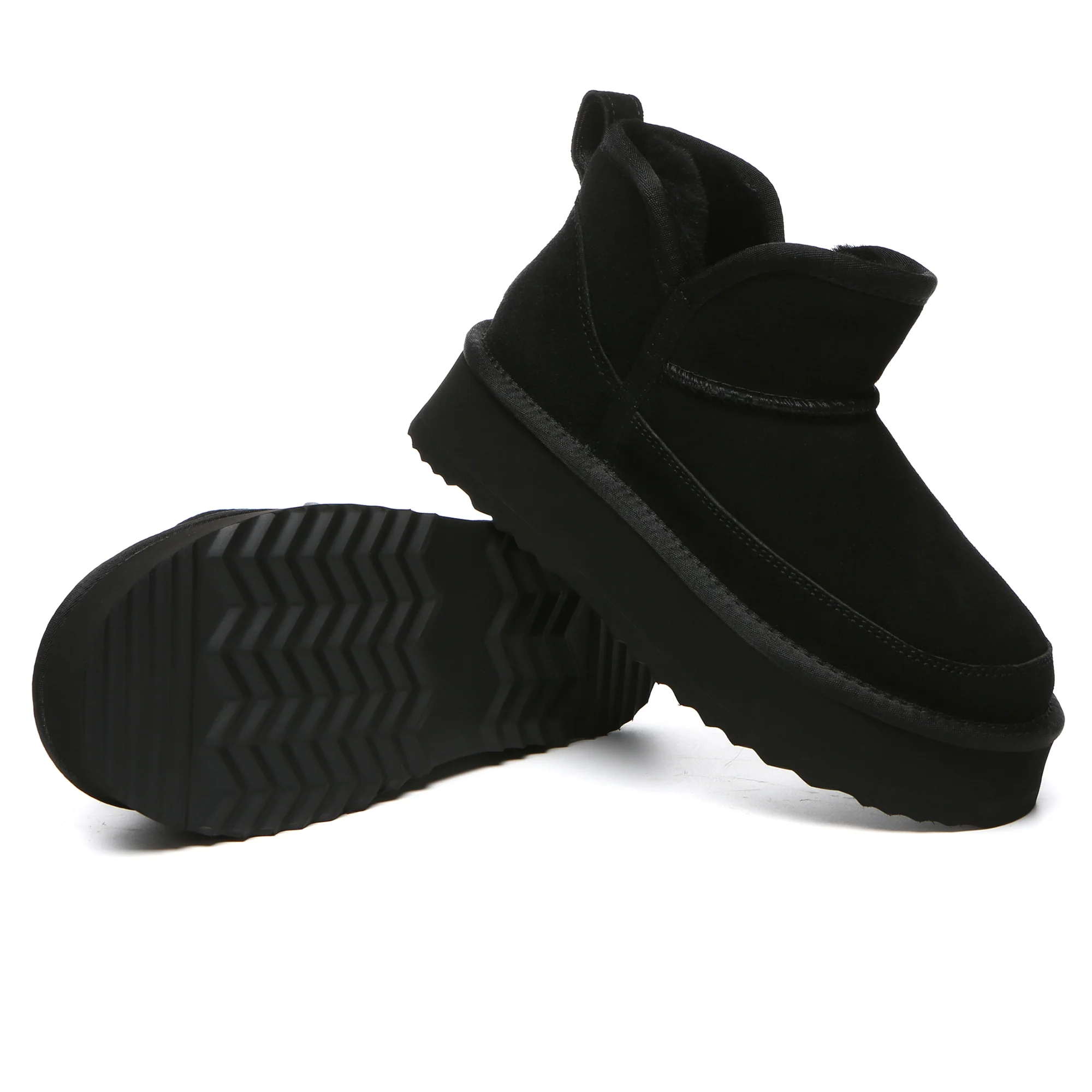 V Ankle Ultra Mini Platform UGG Boots - Image 15