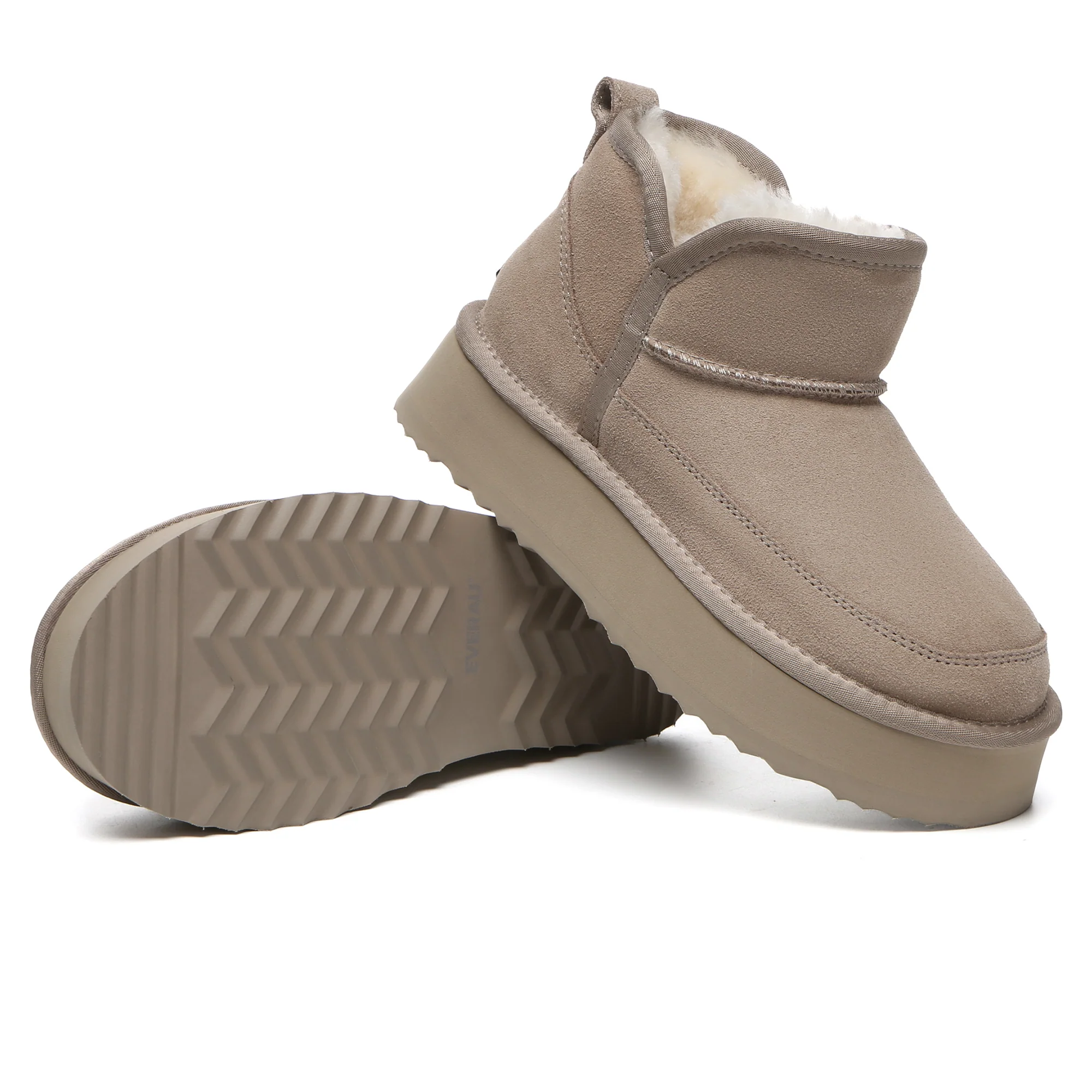 V Ankle Ultra Mini Platform UGG Boots - Image 5