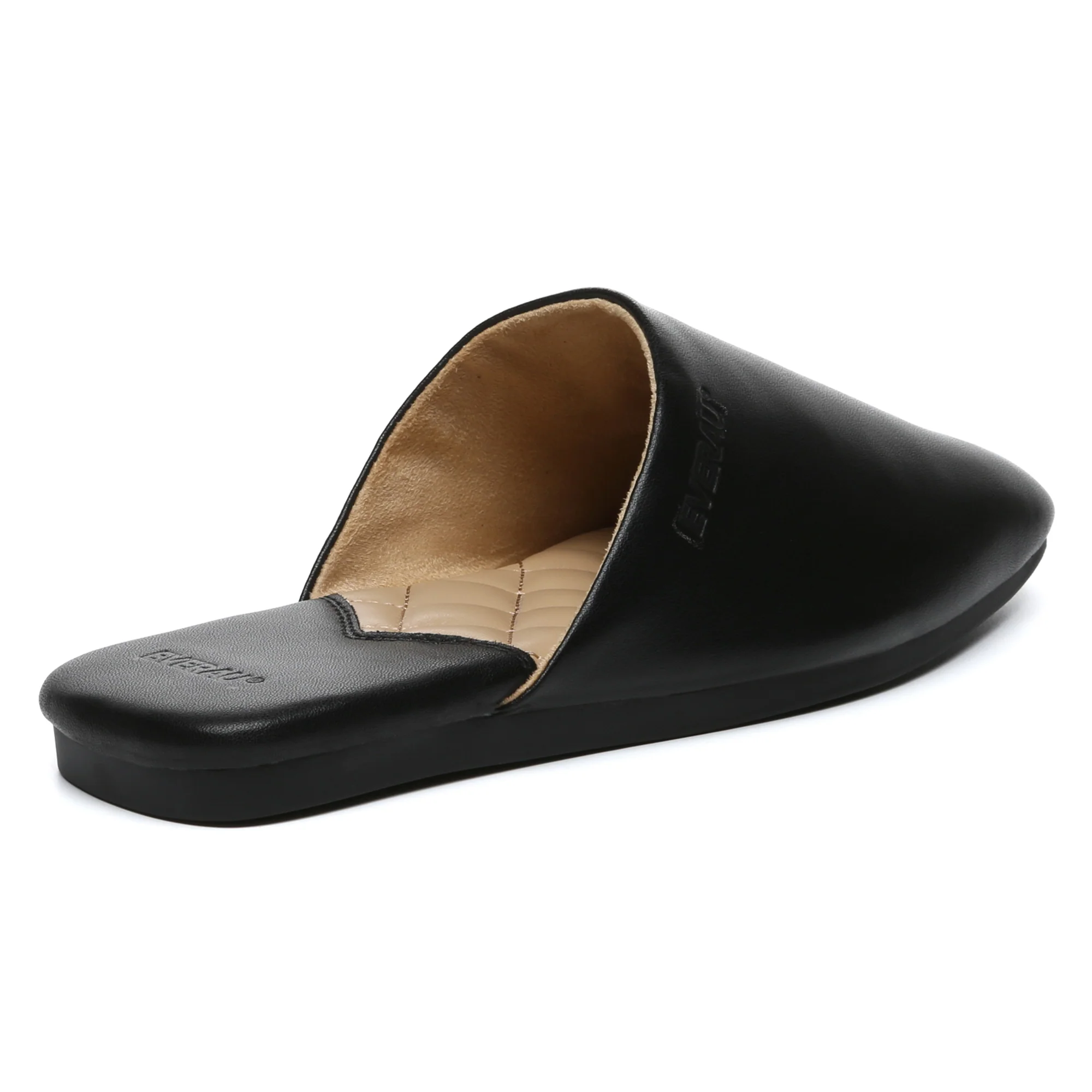 Women Leather Mules Flats - Image 2