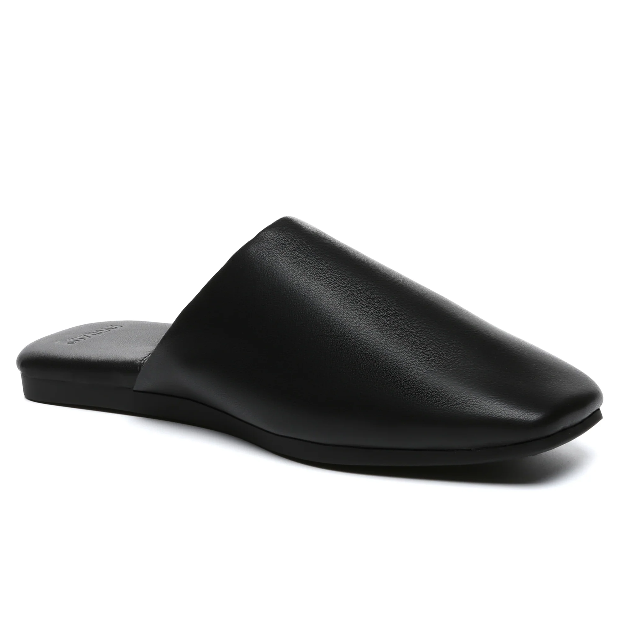 Women Leather Mules Flats - Image 3