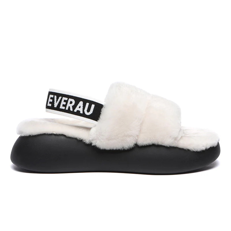 Women Sheepskin Wool Slingback Slippers - Image 11