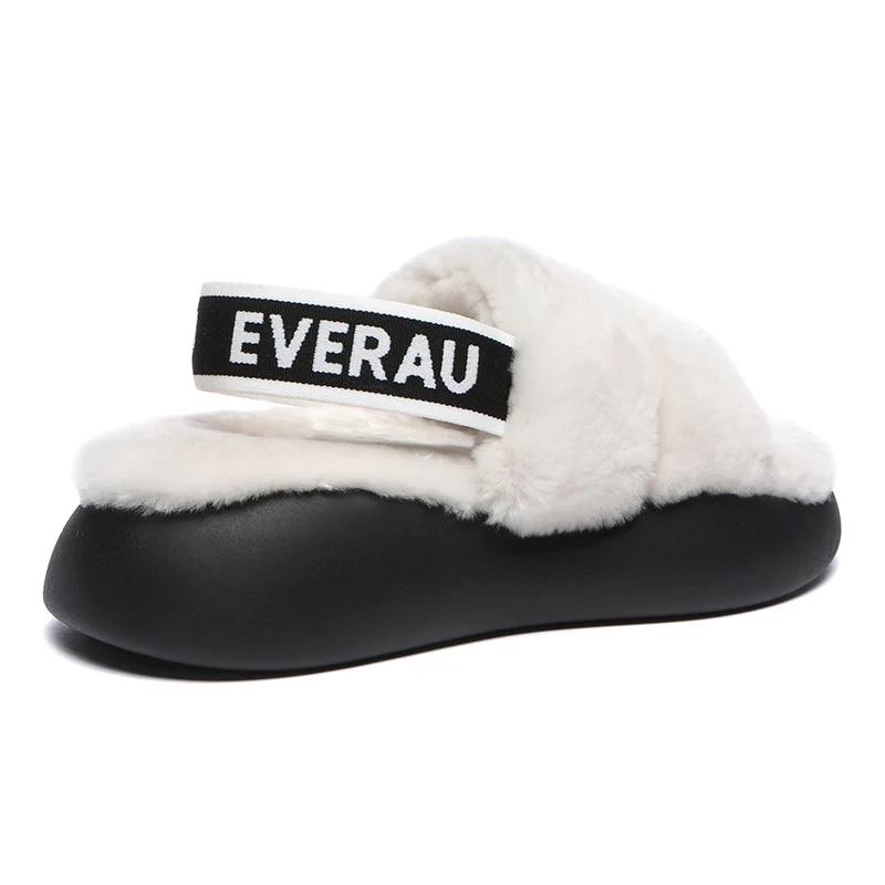 Women Sheepskin Wool Slingback Slippers - Image 12