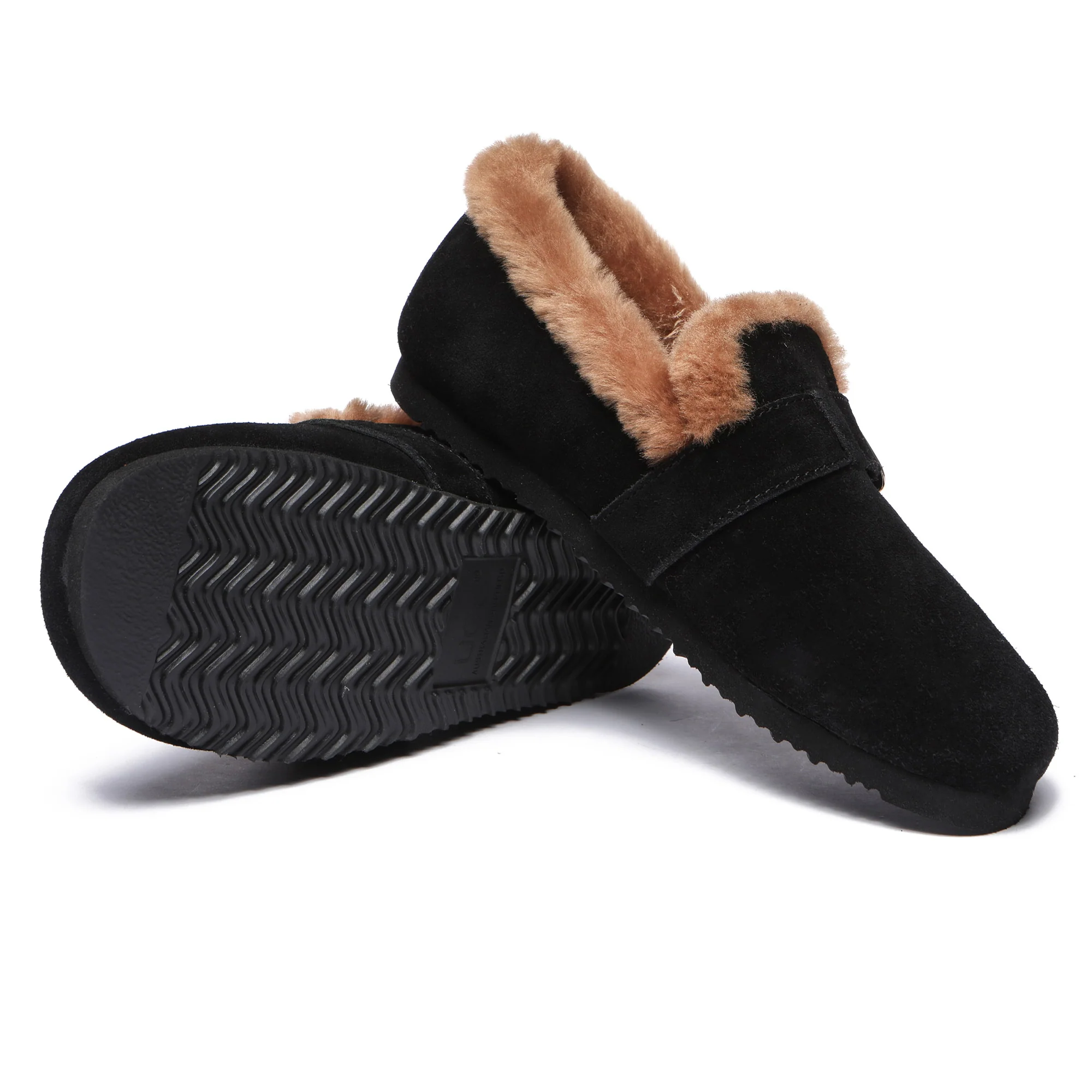 Women Suede Sheepskin Lined Loafer - Image 10
