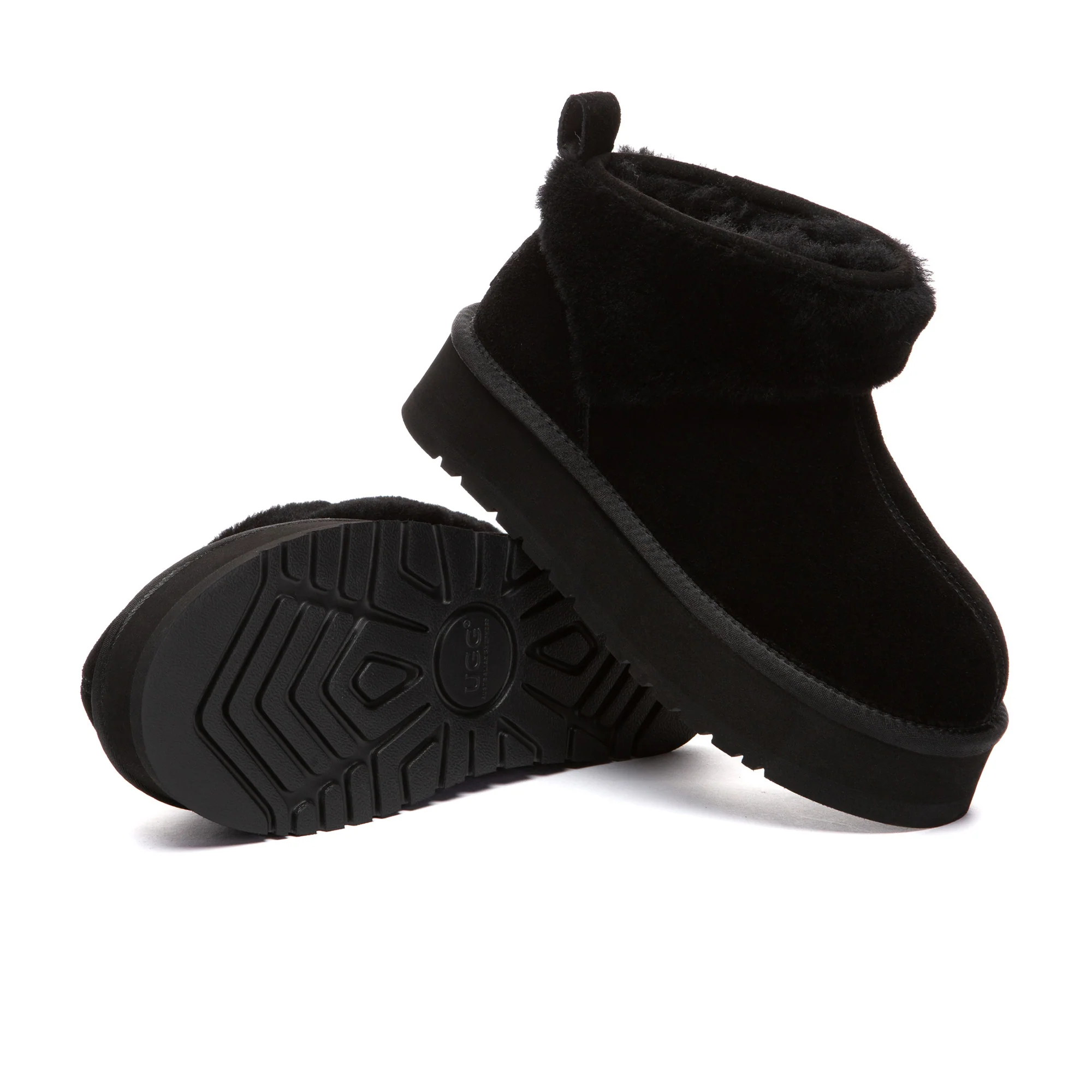 Wool Ankle Platform UGG Boots - Image 10