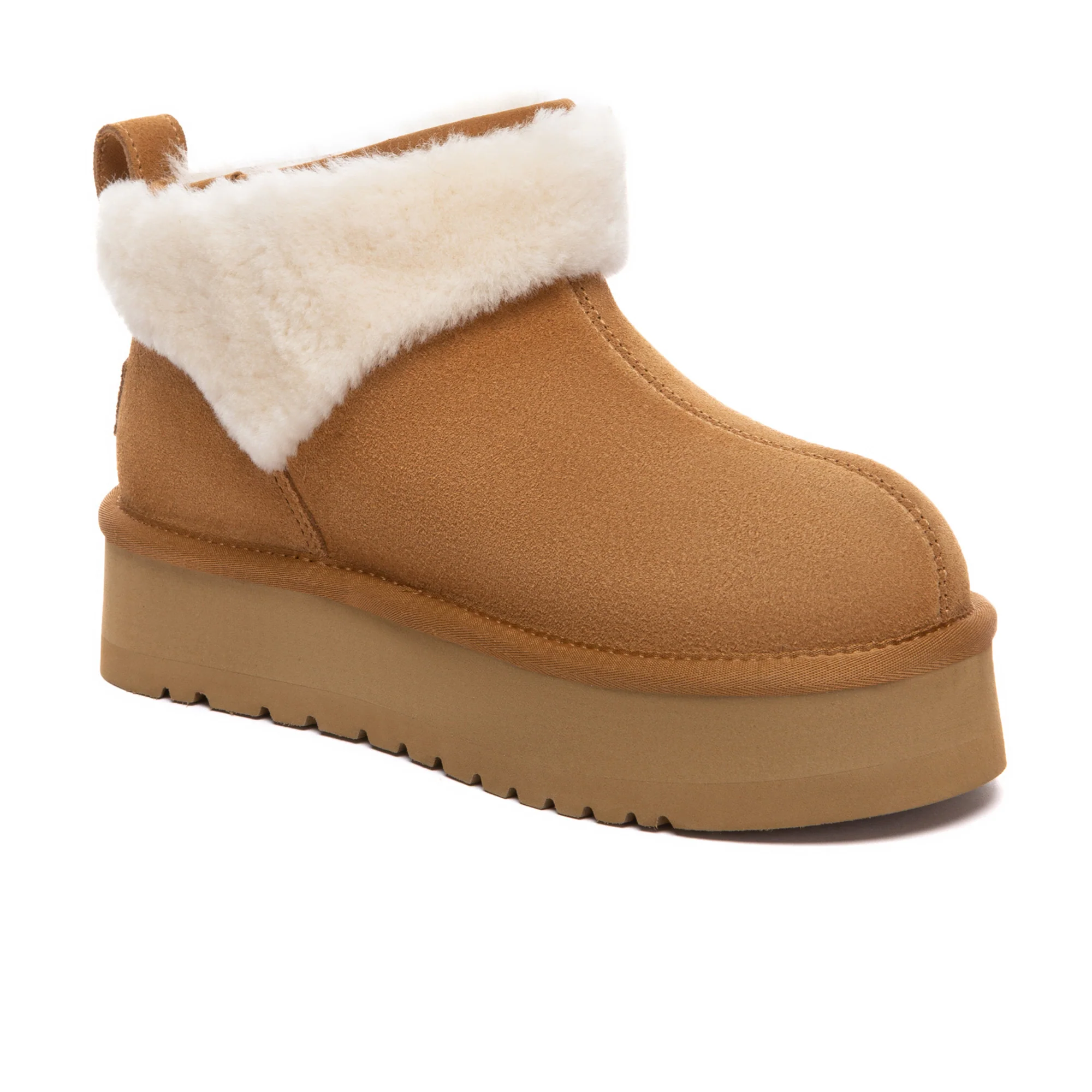 Wool Ankle Platform UGG Boots - Image 2