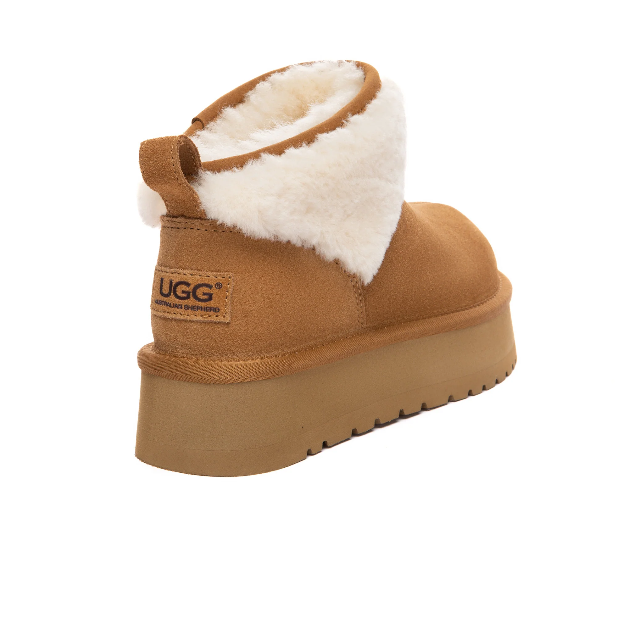 Wool Ankle Platform UGG Boots - Image 3